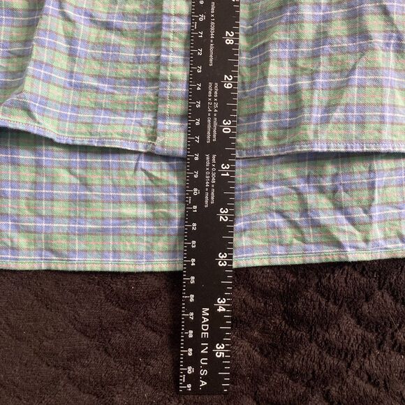 Ralph Lauren 4XB Tartan Plaid Shirt Pink Pony Short Sleeve Button Down Classic - Picture 9 of 9